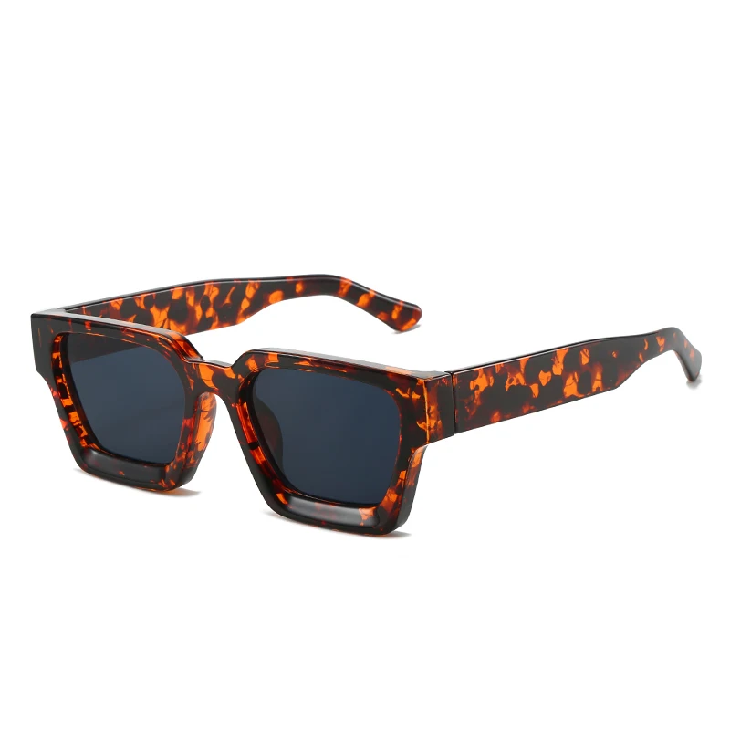 Streetwear Brand Designer - Colorful Square Sunglasses Women Men New
