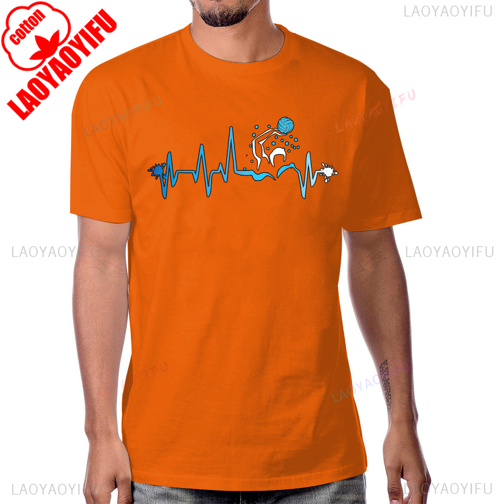 Water Polo Player Heart Beat G - đánh giá và giá Streetwear Brand T Shirt