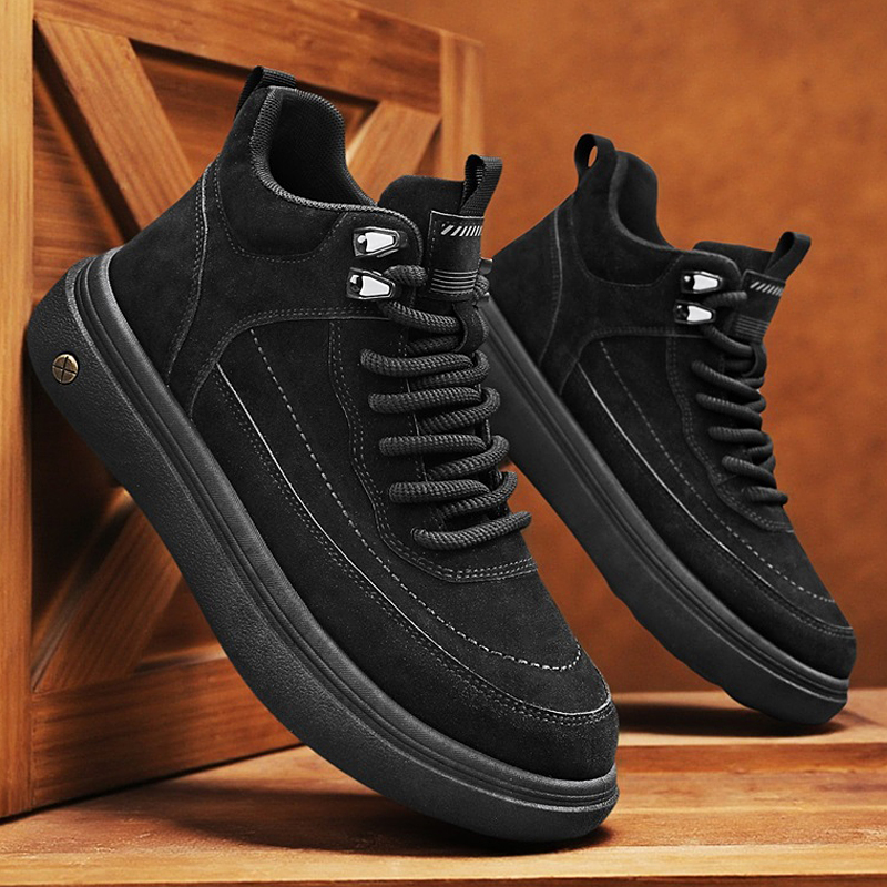 Mens Oxford Boots Casual High  - đánh giá và giá Streetwear Zipper