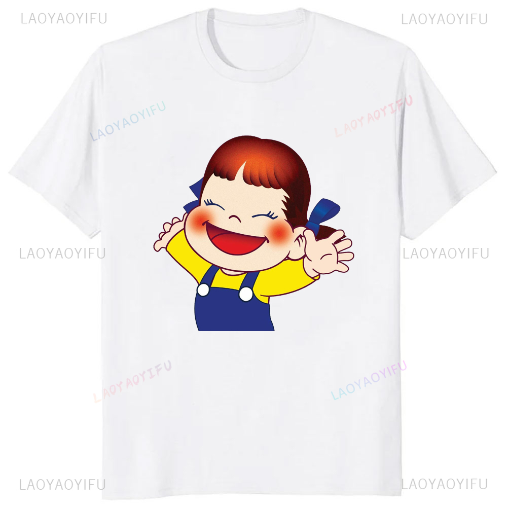 Japanese Kawaii Girl Milk Peko - đánh giá và giá Streetwear Brand T Shirt