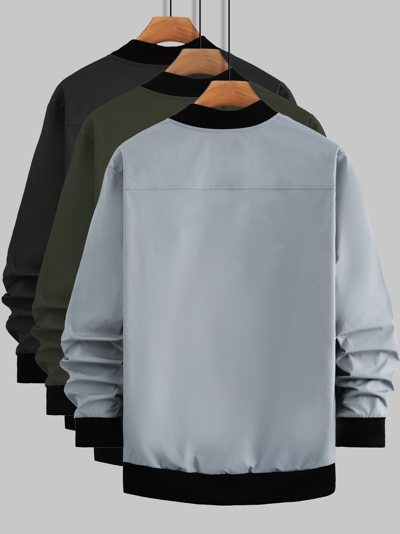 Men's zip-up baseball jacket,  - đánh giá và giá Streetwear Zipper