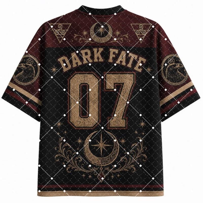 Dark Fate Witch Raven Print V‑ - đánh giá và giá Streetwear Brand T Shirt