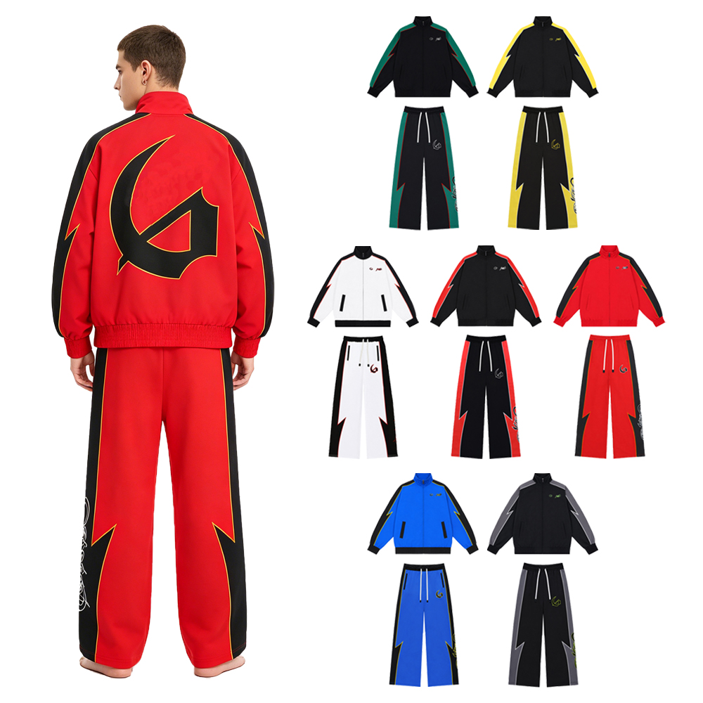 Y2k Streetwear Men's Sets Two  - đánh giá và giá Streetwear Zipper