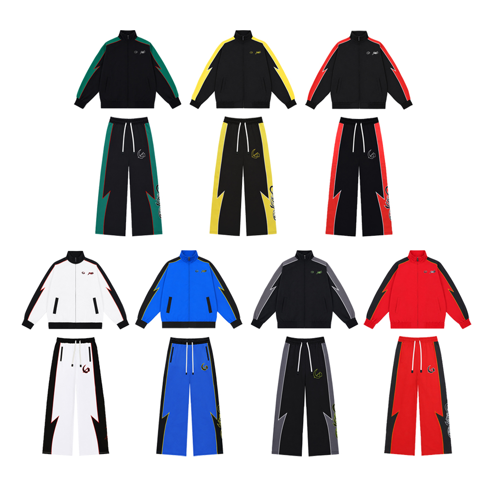 Y2k Streetwear Men's Sets Two  - đánh giá và giá Streetwear Zipper